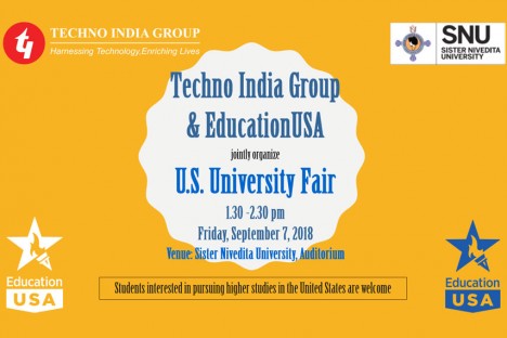 Sister Nivedita University hosts U.S University Fair jointly organised by Techno India group & EducationUSA ...