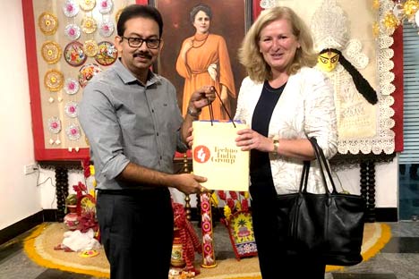 The new French Consul General of Kolkata, Ms. Virginie Corteval visited Sister Nivedita University on 11 Oct 2018 ...