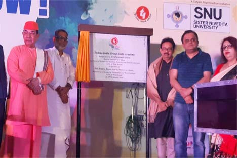 SNU witnessed the grand inauguration of Techno India Group Skills Academy (TIGSA)...