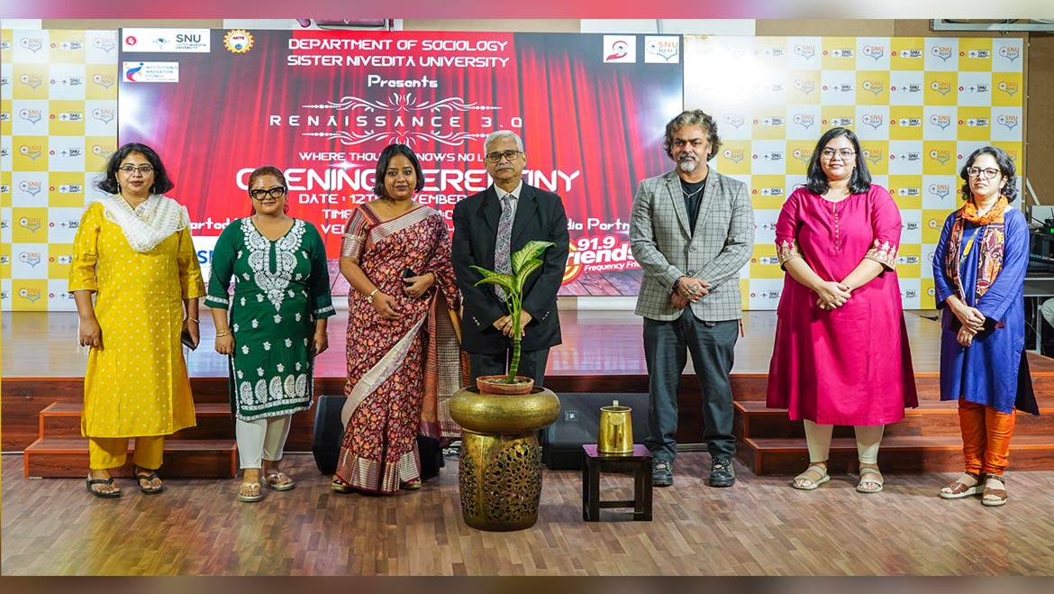 The Department of Sociology, Sister Nivedita University, proudly presented Renaissance 3.0 2025