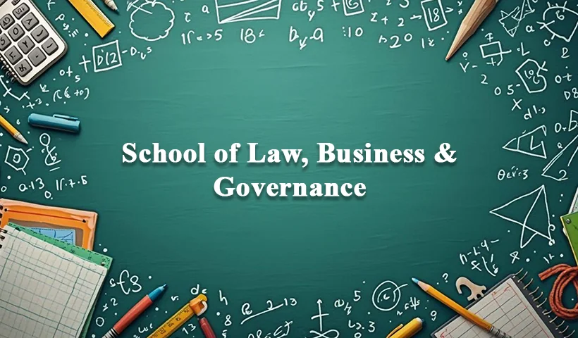 School of Law, Business & Governance