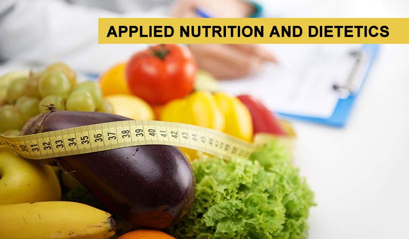 Sister Nivedita UniversityApplied Nutrition and Dietetics