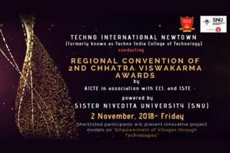 SNU present Regional Convention of 2nd Chhatra Viswakarma Awards by AICTE in association with ECI and ISTE ...