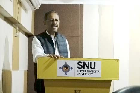 Mr. Anil Swarup, Former Secretary, School Education and Literacy, Union Ministry of Human Resource Development in conversation with Sister Nivedita Un...