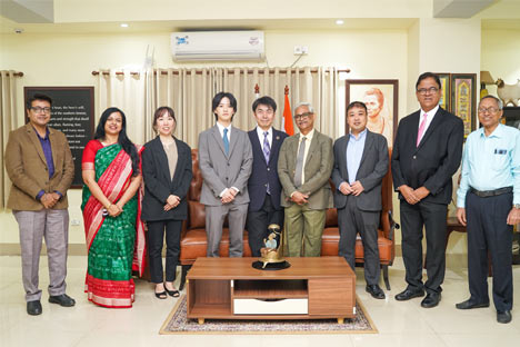 It was a privilege to host the esteemed Japanese delegation from Okayama University, Japan, at Sister Nivedita University