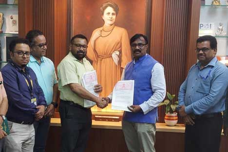 The Memorandum of Understanding (MoU) signed between the Centre for Development of Advanced Computing (CDAC) and Sister Nivedita University (SNU)